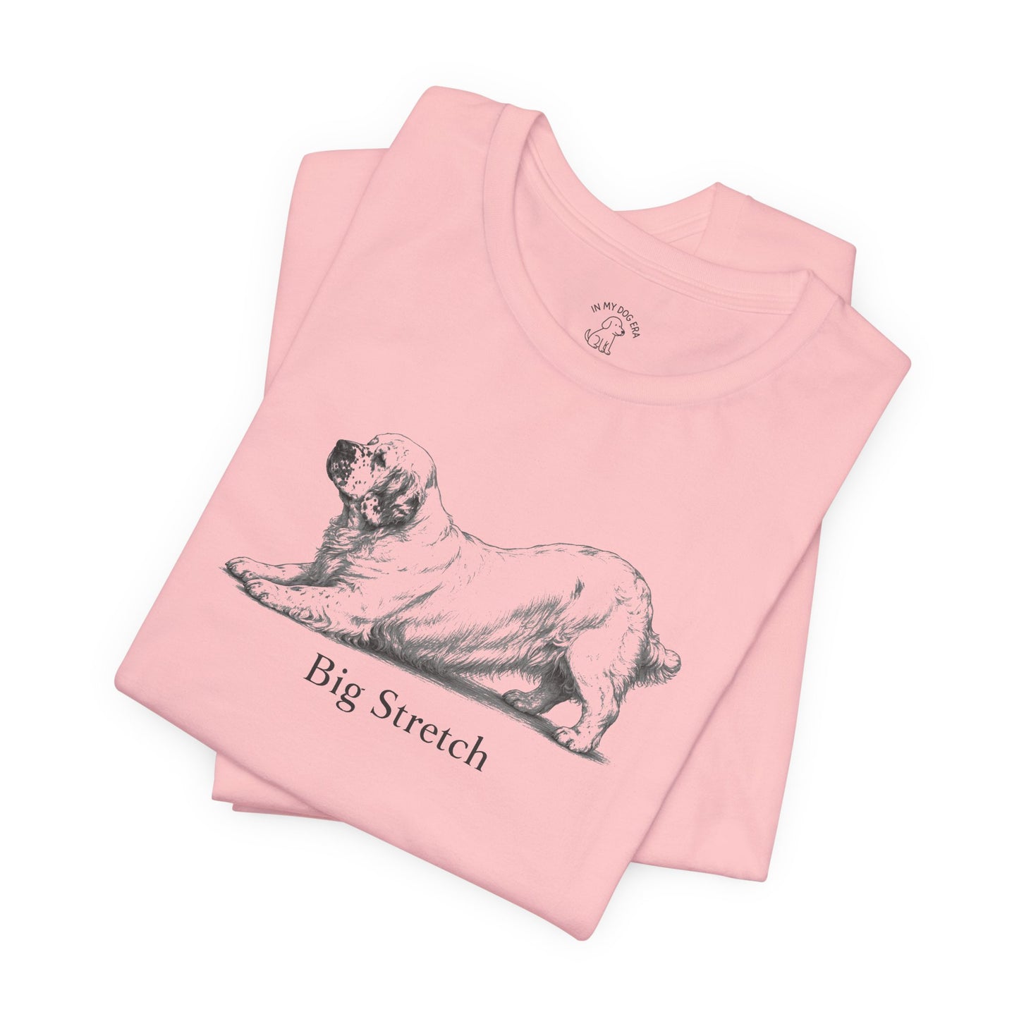 Big Stretch Clumber Spaniel T-Shirt
