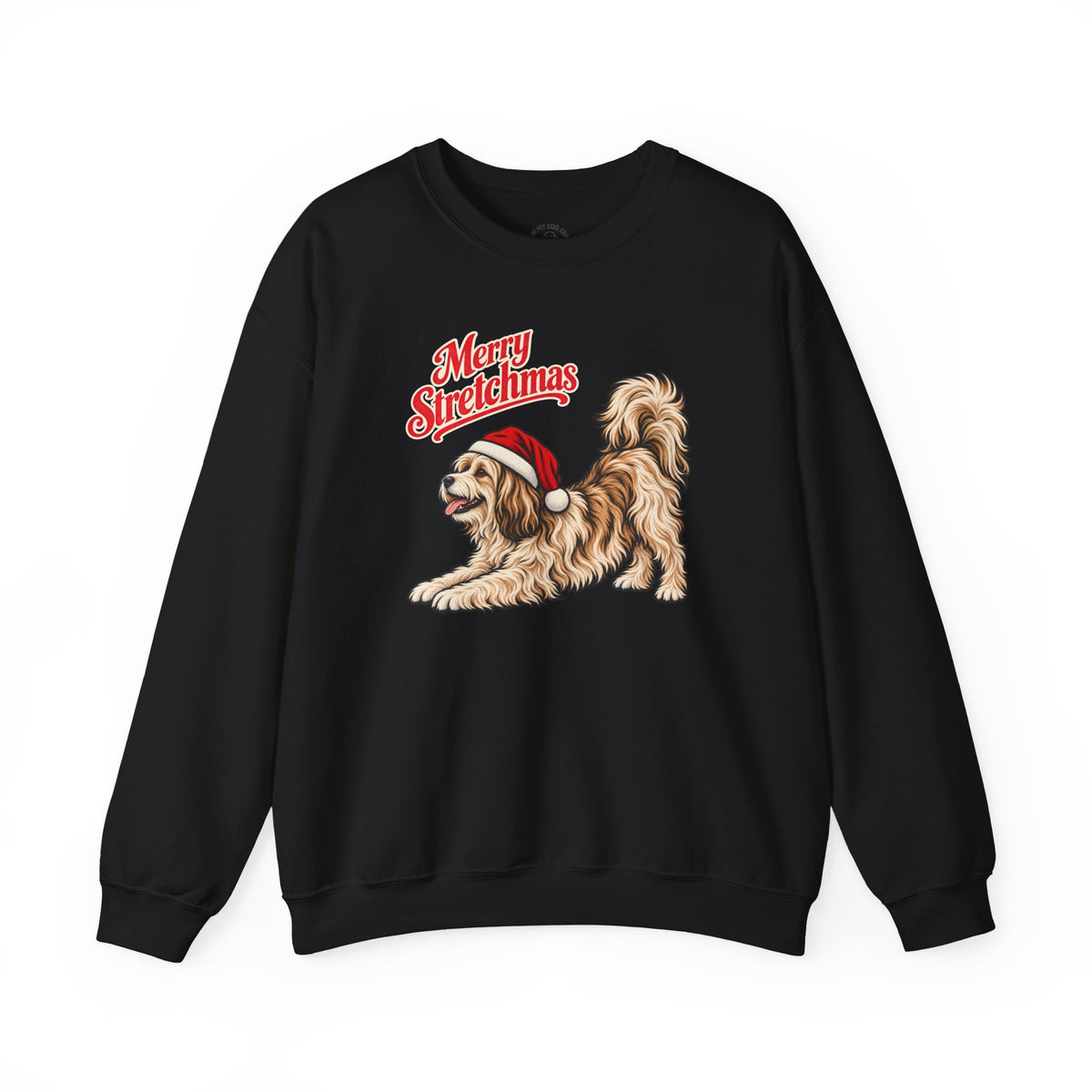 Havanese Christmas Sweatshirt | Merry Stretchmas