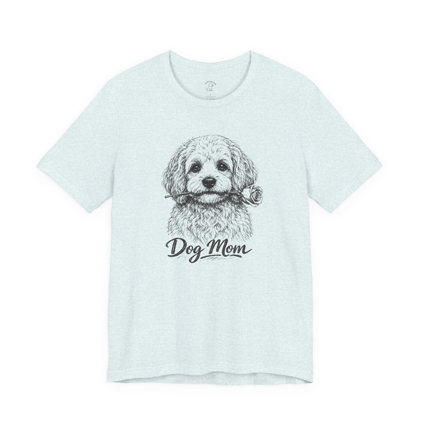 Cavapoo Dog Mom T-Shirt (Rose Collection)