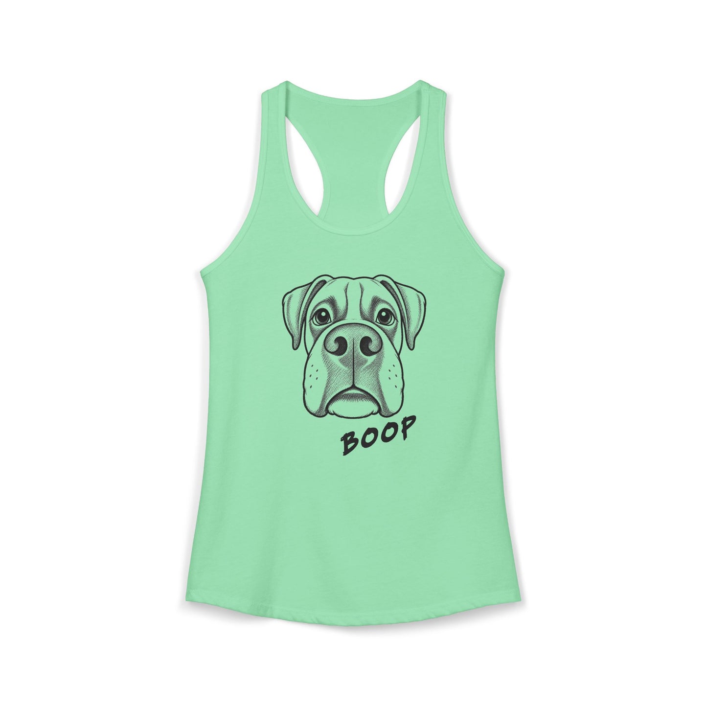 BOOP Classic - Boxer - Women's Racerback Tanktop