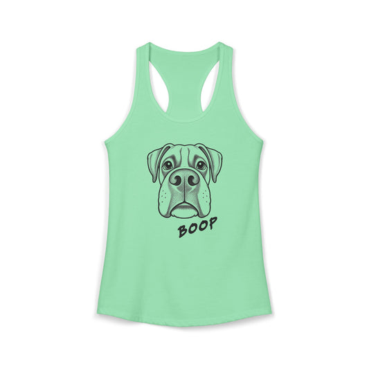 BOOP Classic - Boxer - Women's Racerback Tanktop