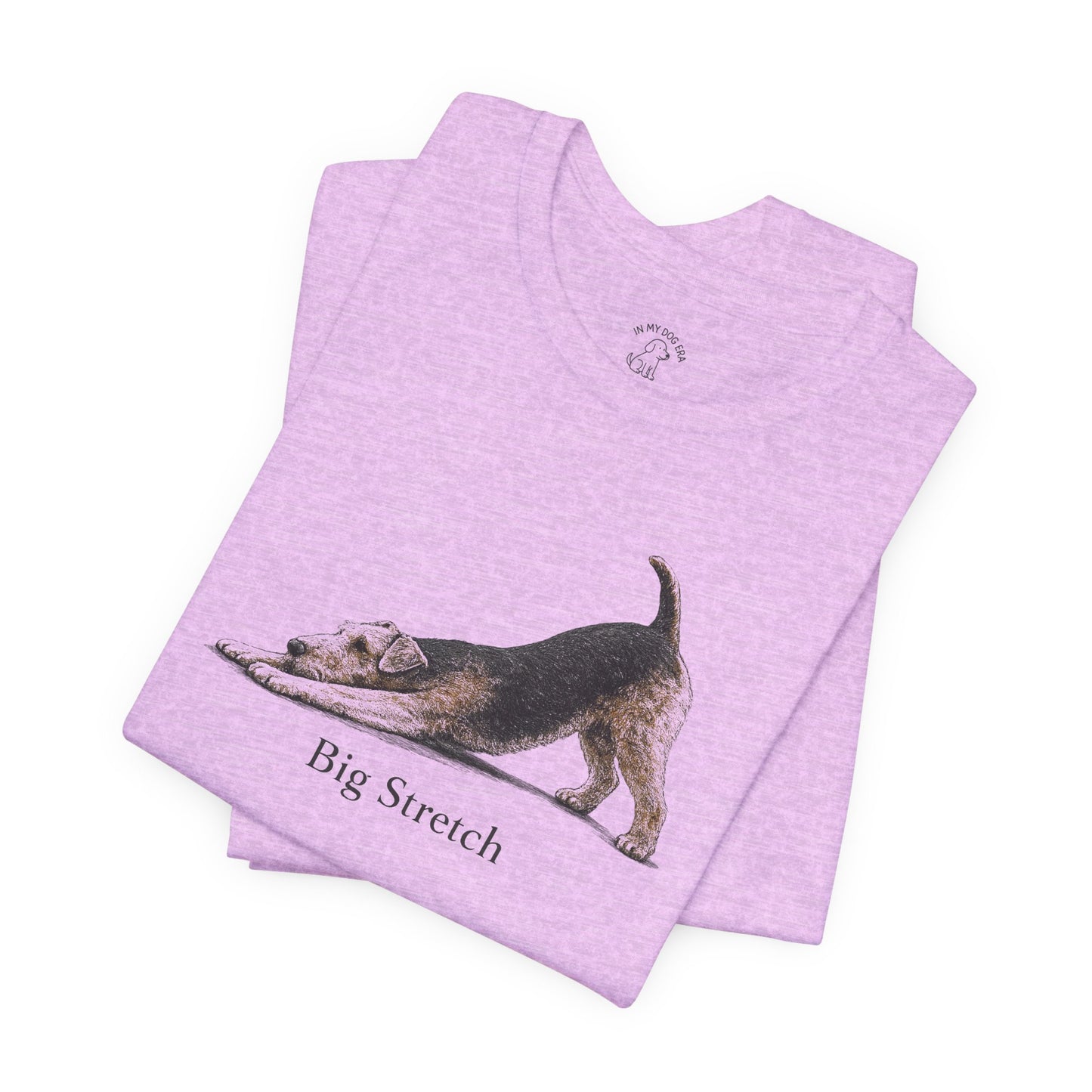 Big Stretch Airedale Terrier T-Shirt