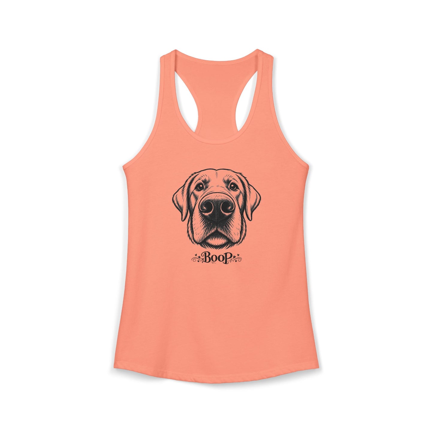 BOOP Labrador Retriever - Women's Racerback Tanktop