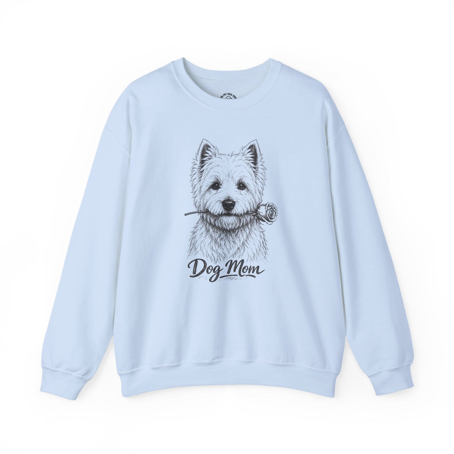 West Highland Terrier Dog Mom Sweatshirt (Rose Collection)