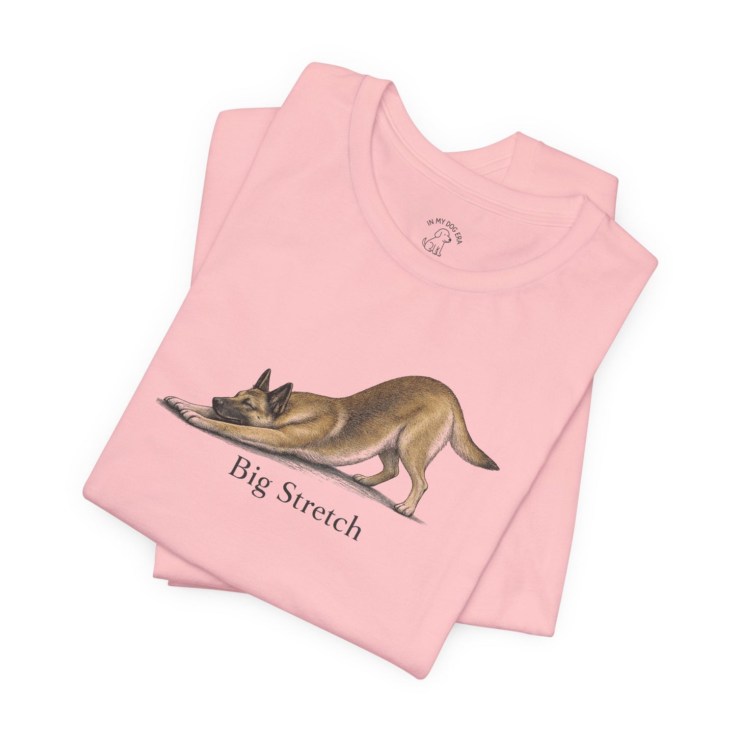 Big Stretch Belgian Malinois T-Shirt