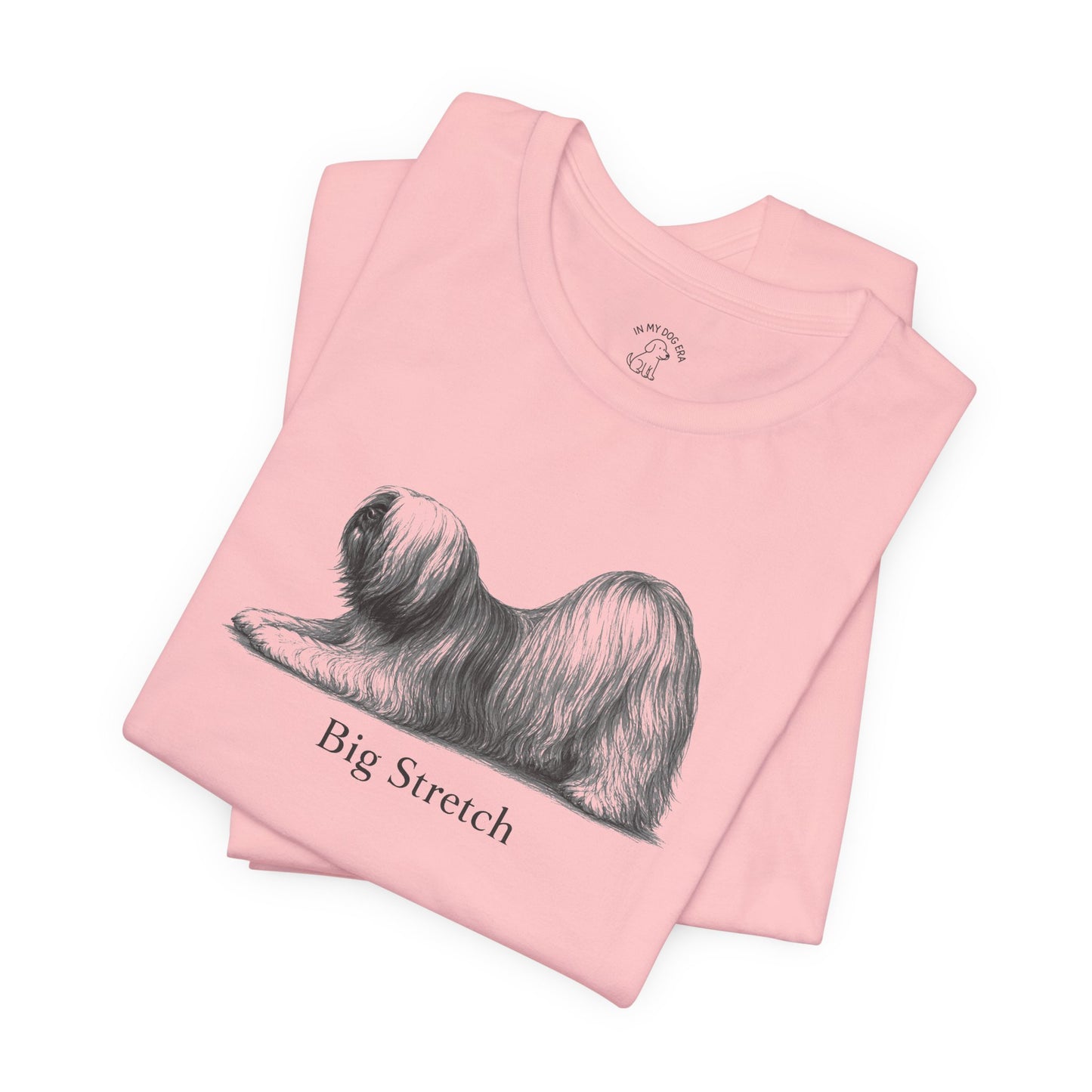 Big Stretch Lhasa Apso T-Shirt