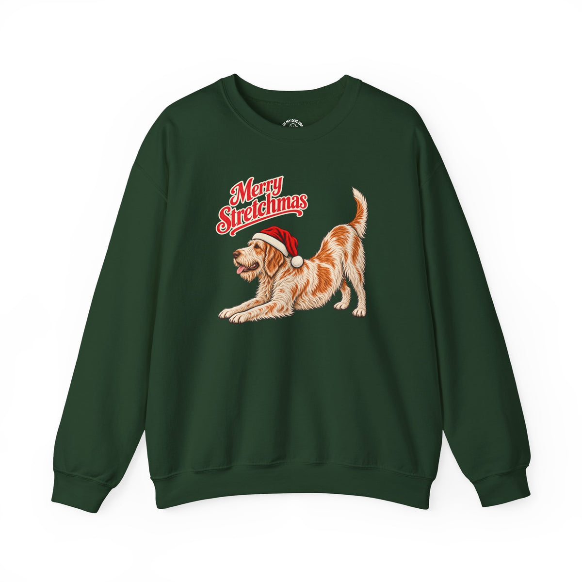 Italian Spinone Christmas Sweatshirt | Merry Stretchmas