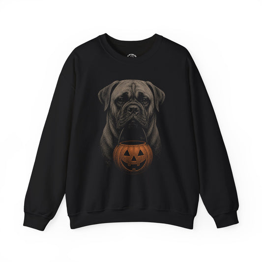 Bullmastiff Halloween Sweatshirt – Boop or Treat