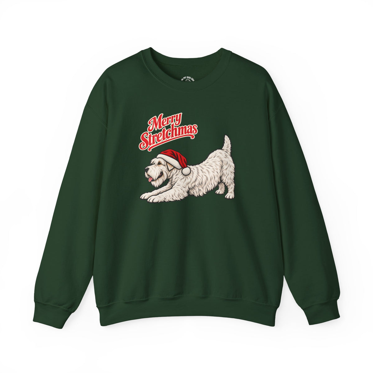 Sealyham Terrier Christmas Sweatshirt | Merry Stretchmas
