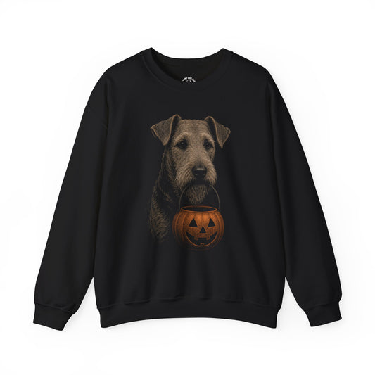 Airedale Terrier Halloween Sweatshirt – Boop or Treat
