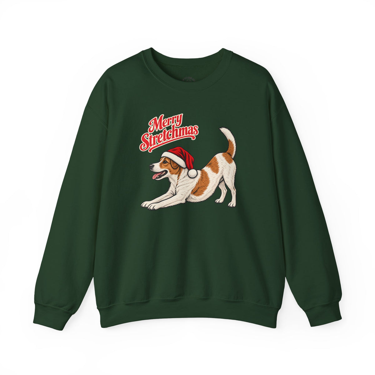 Jack Russell Terrier Christmas Sweatshirt | Merry Stretchmas