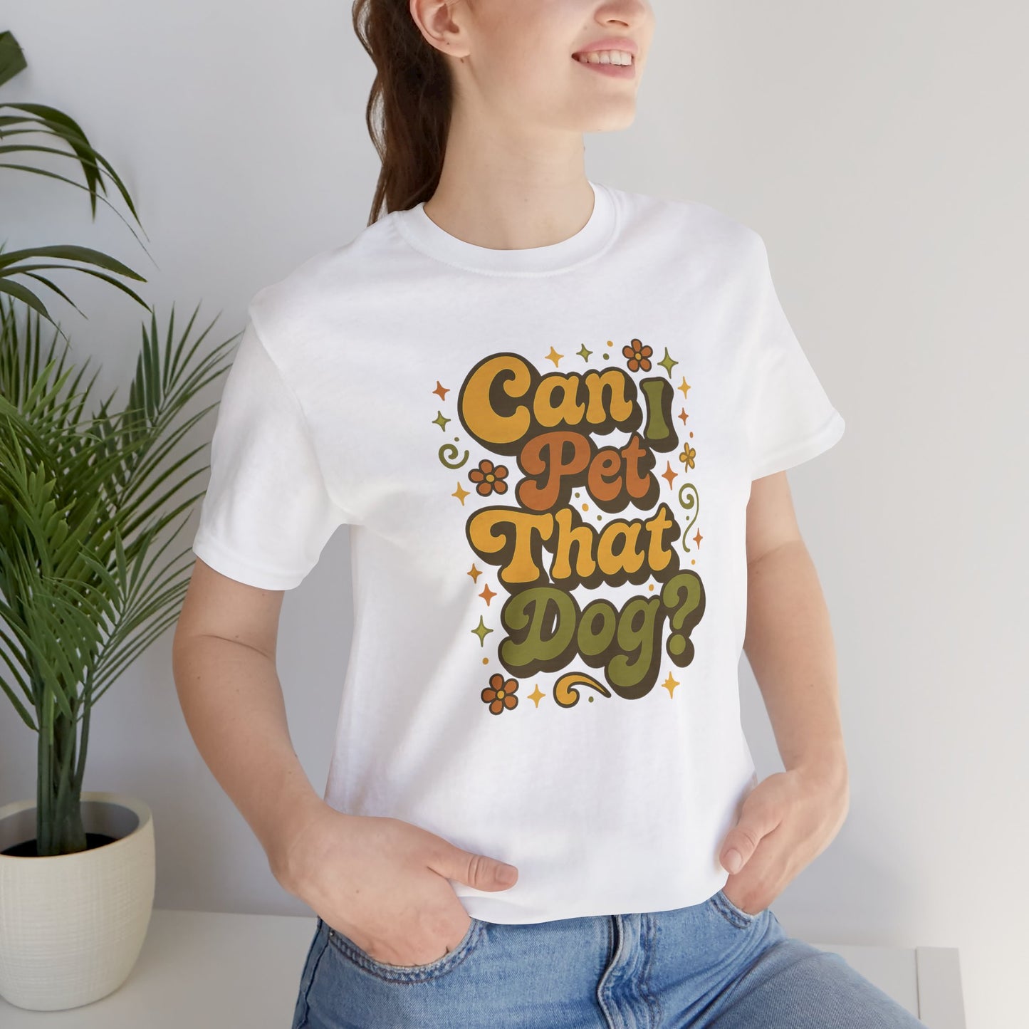 Vintage 70s “Can I Pet That Dog?” T-Shirt