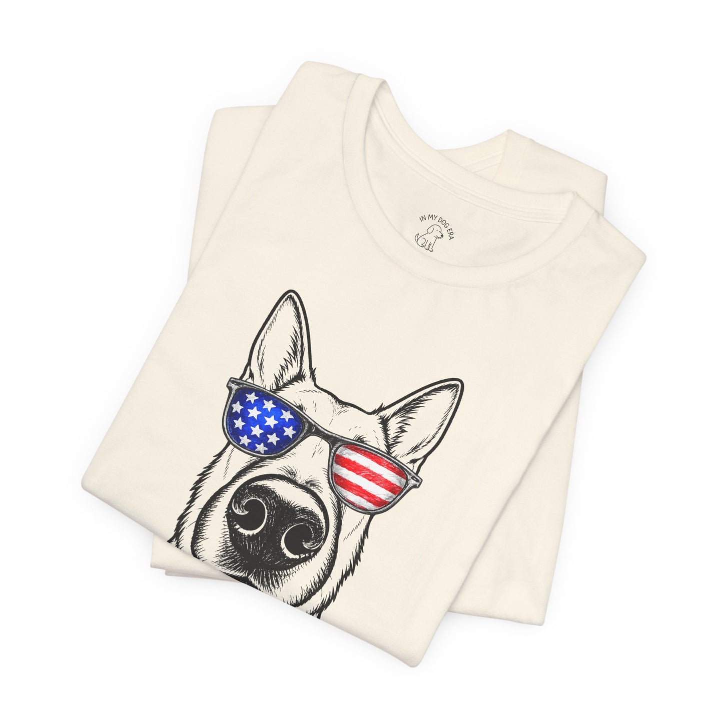 Red, White & BOOP Belgian Malinois T-Shirt