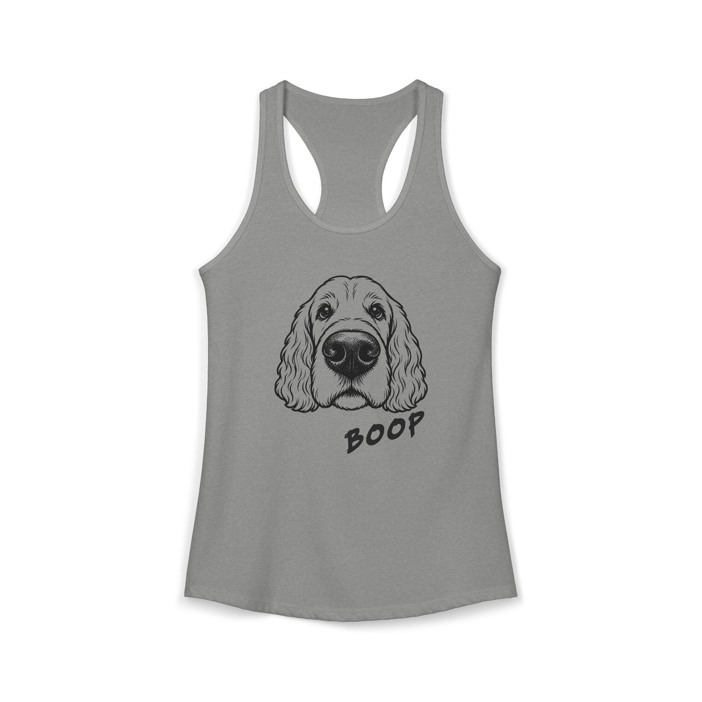 BOOP Classic - English Cocker Spaniel - Women's Racerback Tanktop