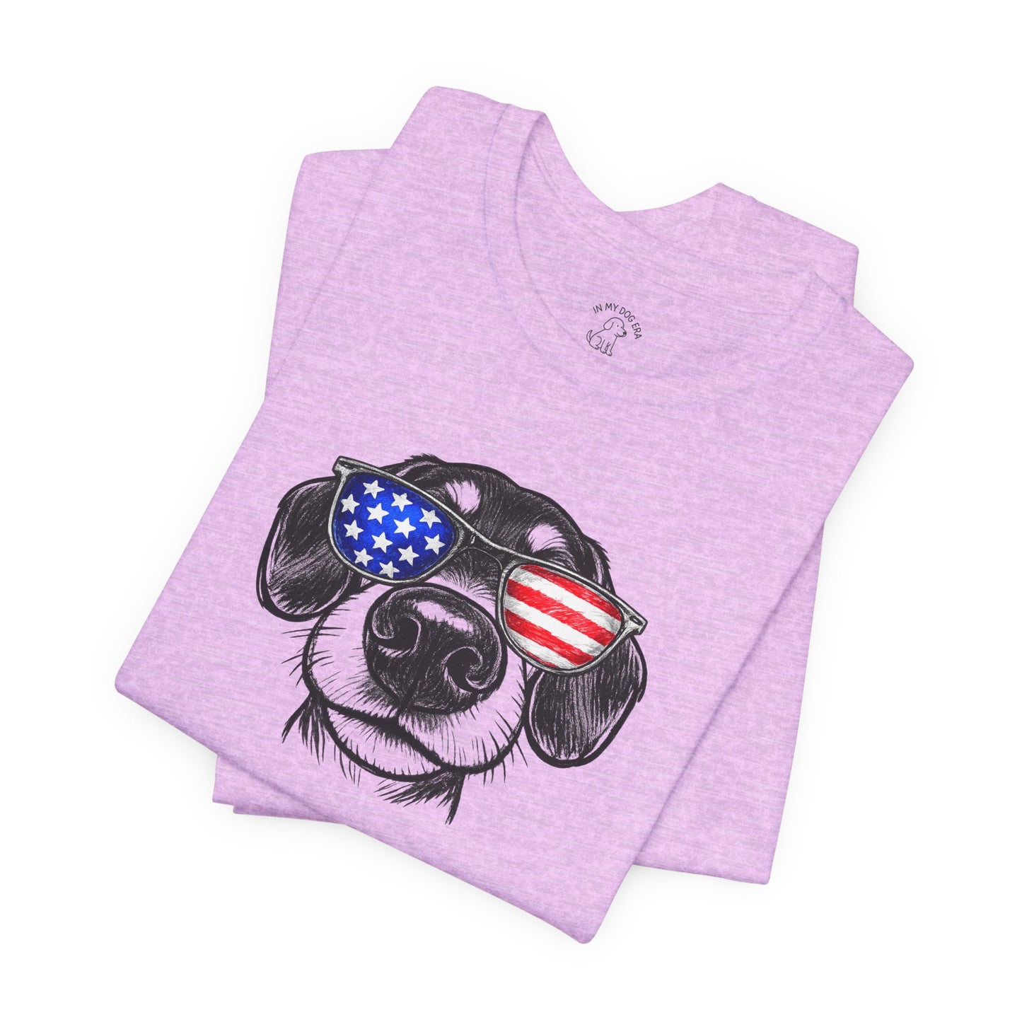 Red, White & BOOP Dachshund T-Shirt