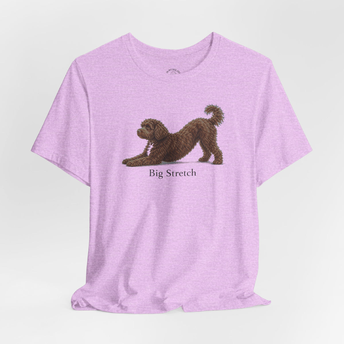 Big Stretch Portuguese Water Dog (Brown) T-Shirt
