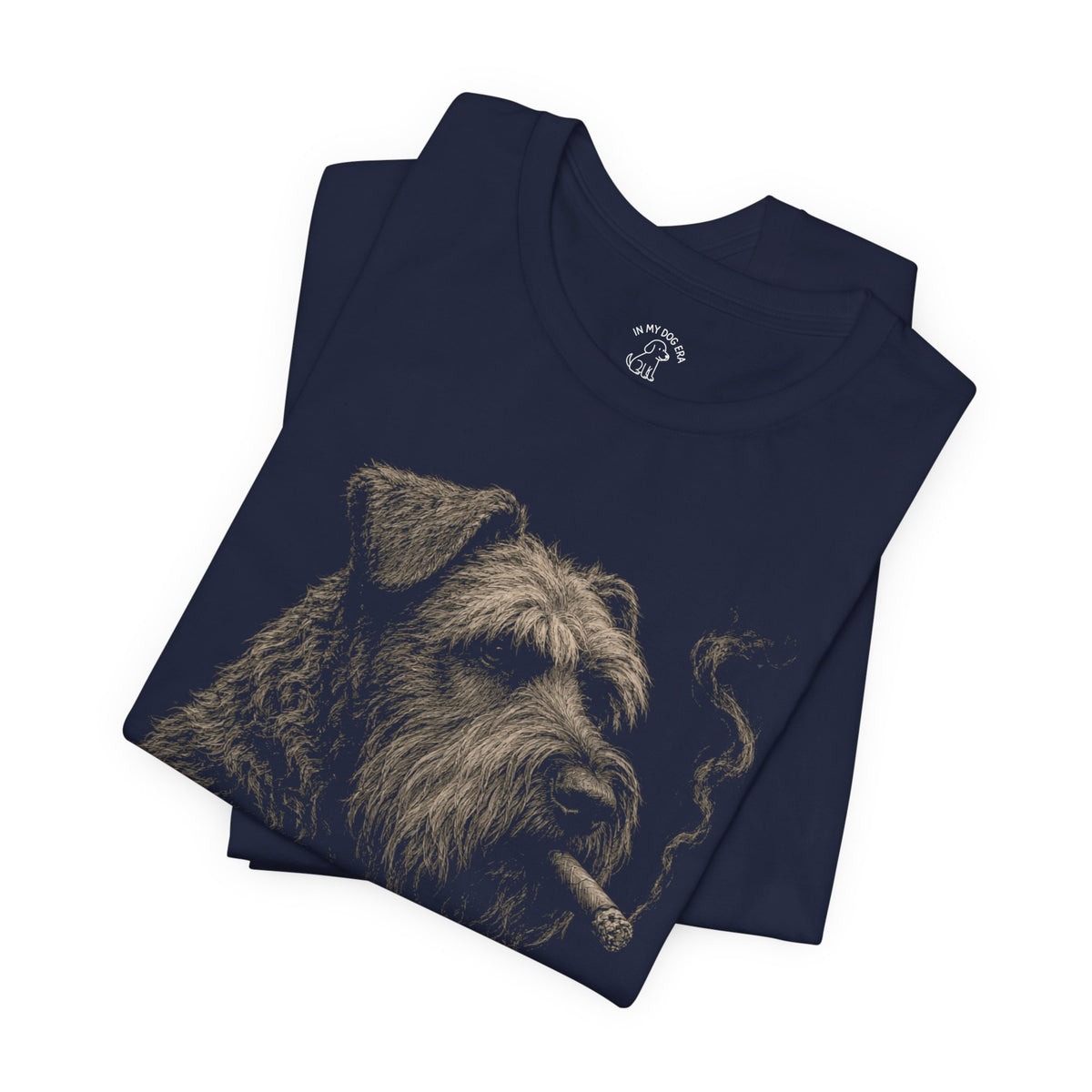 The Gentleman Bouvier des Flandres T-Shirt (Natural ears)