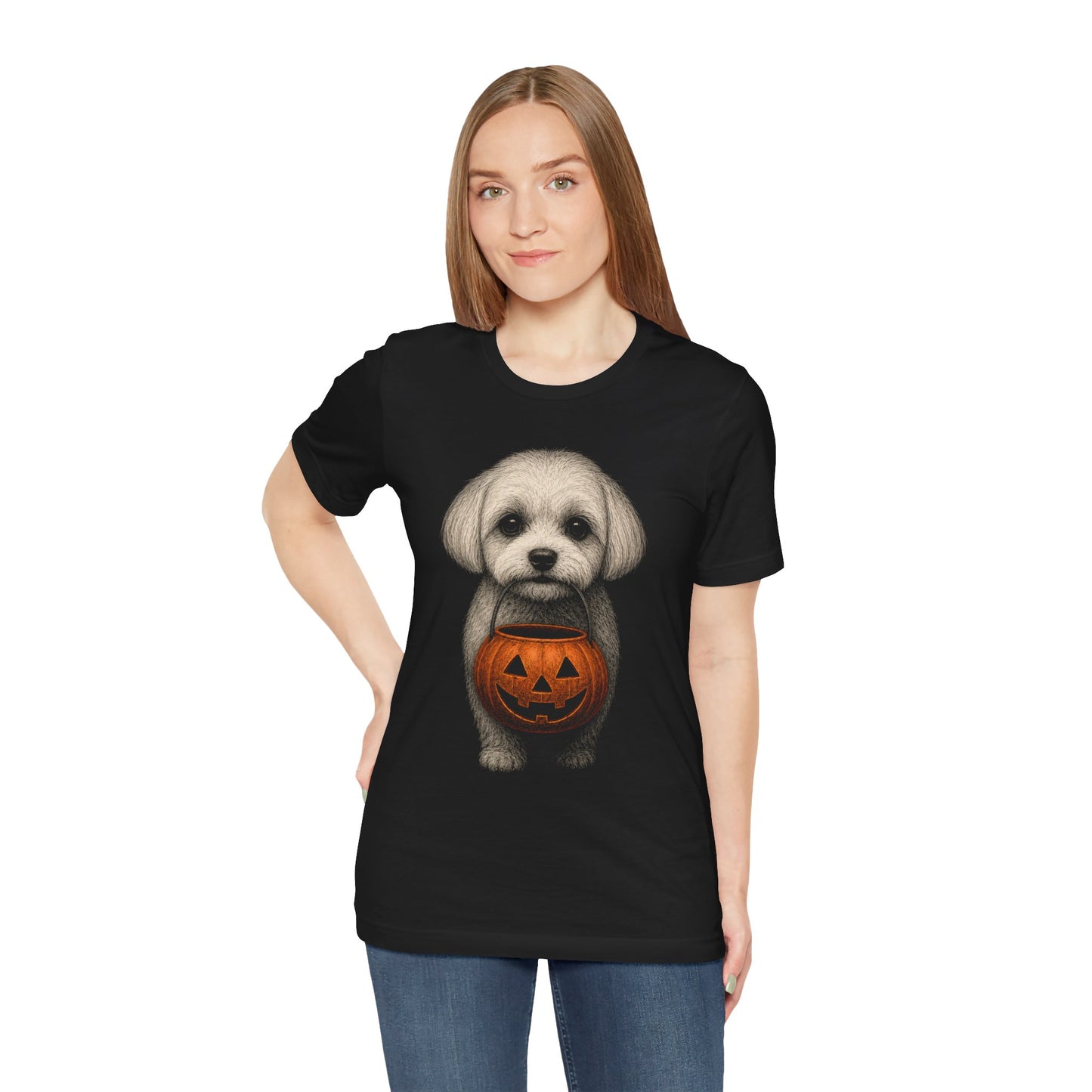 Maltese Halloween T-Shirt – Boop or Treat