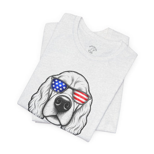 Red, White & BOOP American Cocker Spaniel T-Shirt