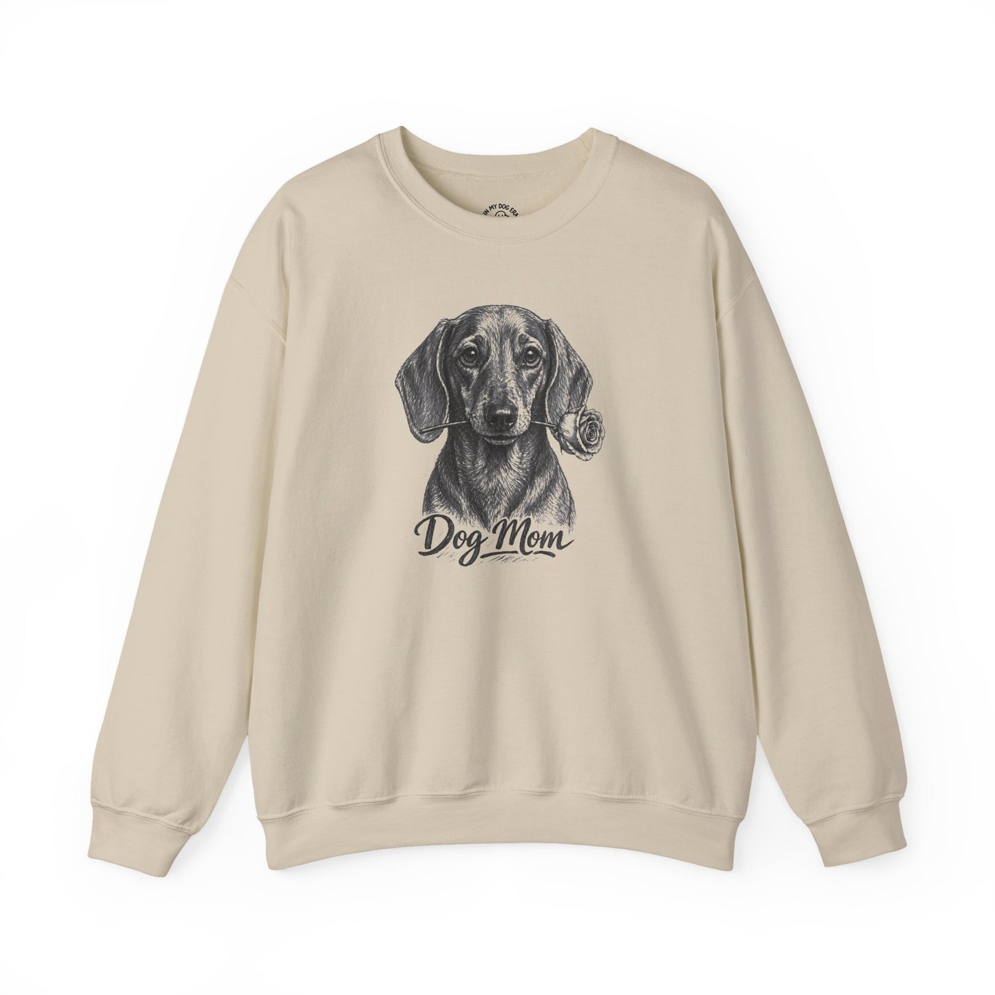 Dachshund Dog Mom Sweatshirt (Rose Collection)