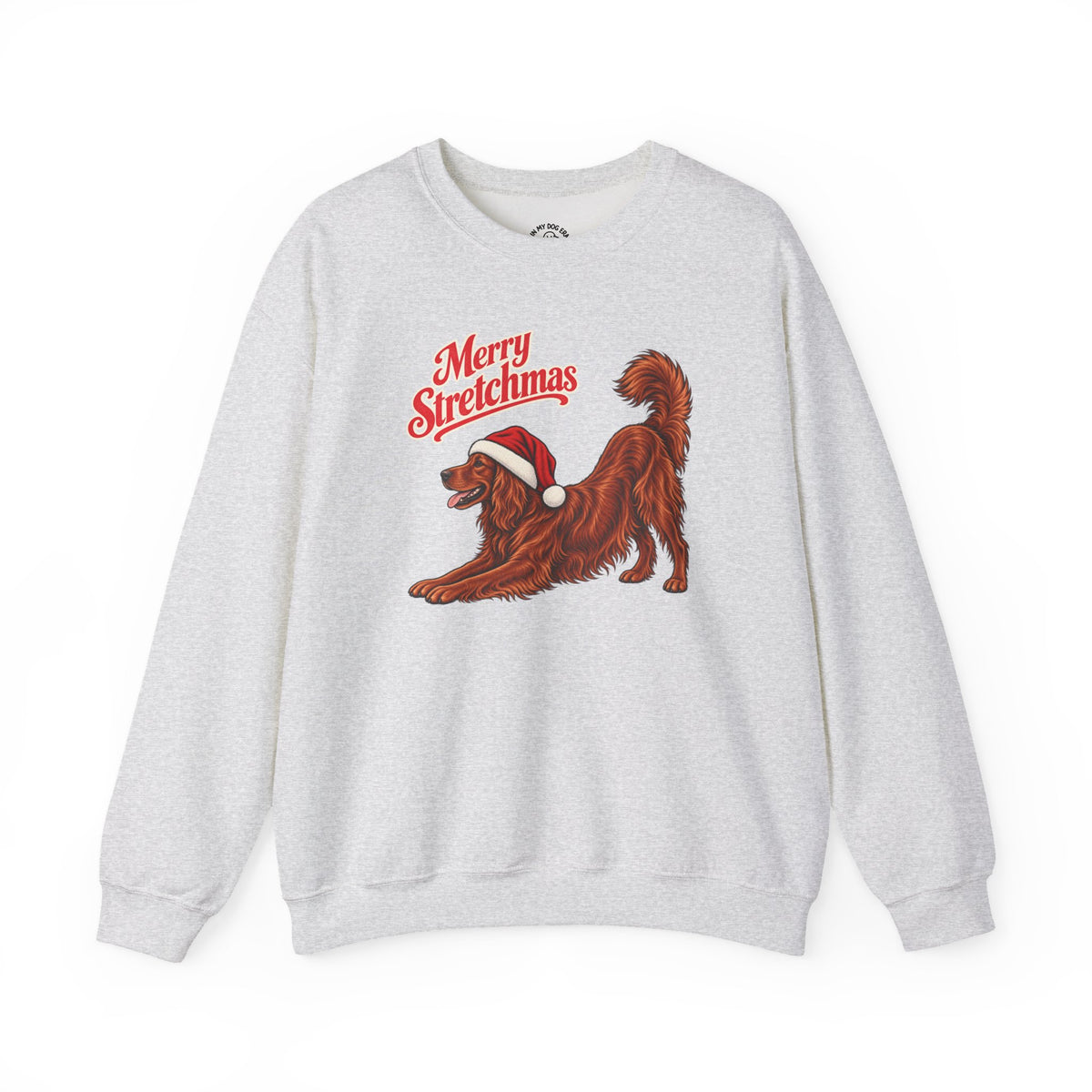 Irish Setter Christmas Sweatshirt | Merry Stretchmas