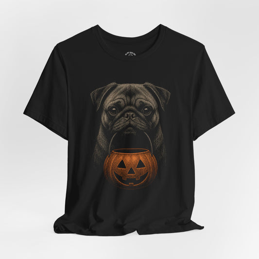 Pug Halloween T-Shirt – Boop or Treat