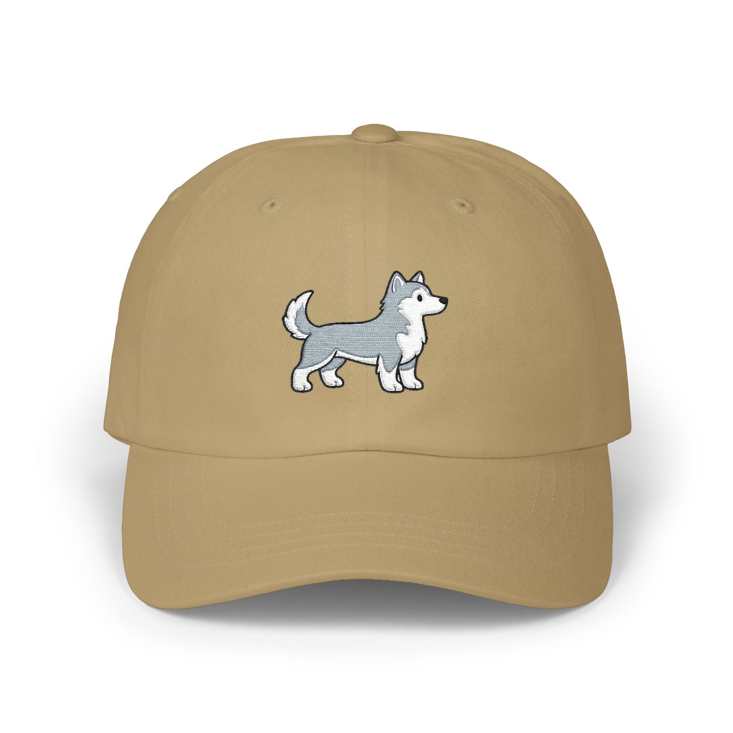 Husky Embroidered Hat