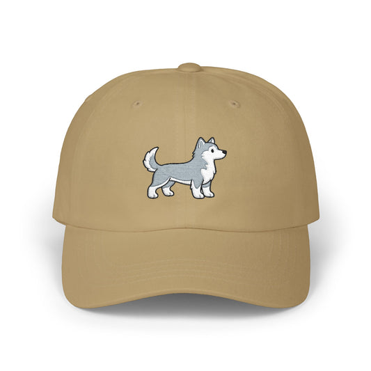 Husky Embroidered Hat
