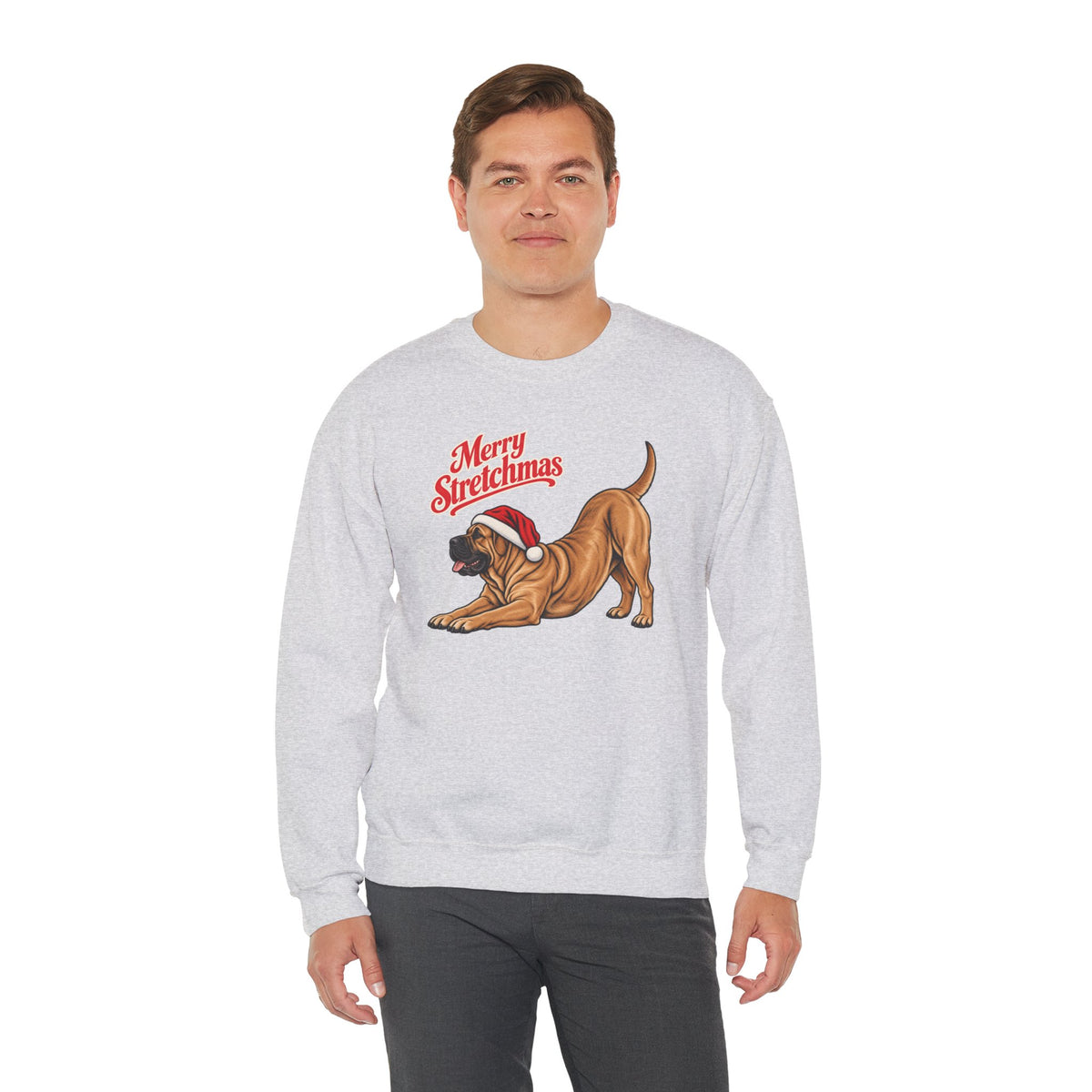 Boerboel Christmas Sweatshirt | Merry Stretchmas