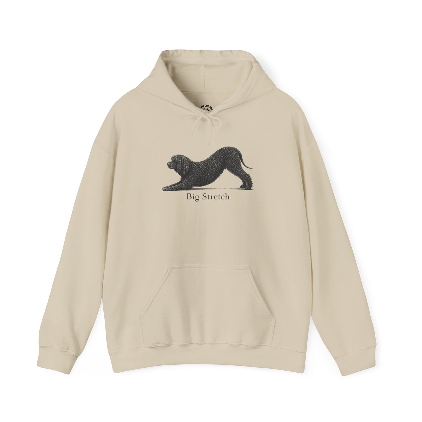 Big Stretch Irish Water Spaniel - Hoodie