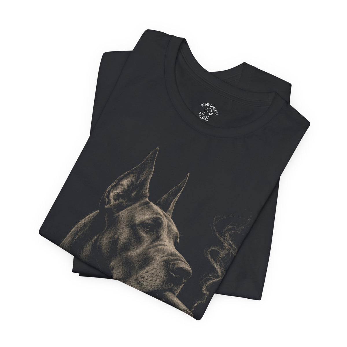 The Gentleman Great Dane T-Shirt (Cropped Ears)