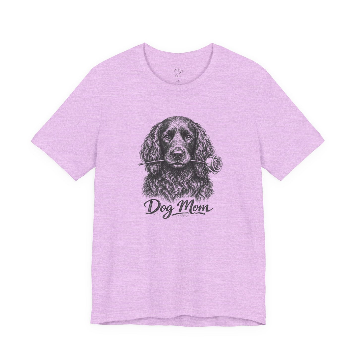 Boykin Spaniel Dog Mom T-Shirt (Rose Collection)