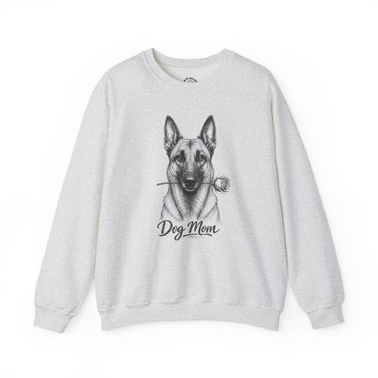 Belgian Malinois Dog Mom Sweatshirt (Rose Collection)