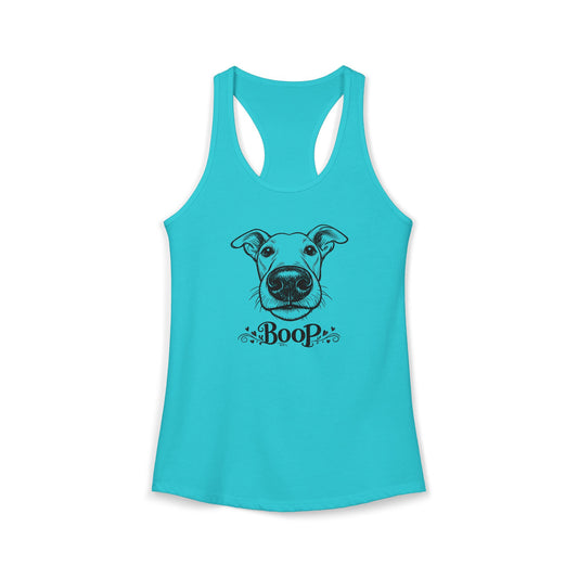 BOOP Greyhound - Women's Racerback Tanktop
