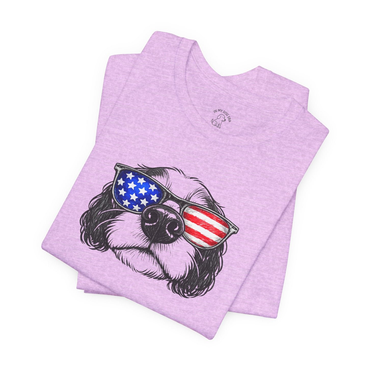 Red, White & BOOP Cavalier King Charles Spaniel T-Shirt
