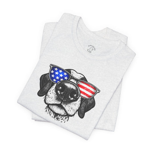 Red, White & BOOP German Shorthaired Pointer T-Shirt