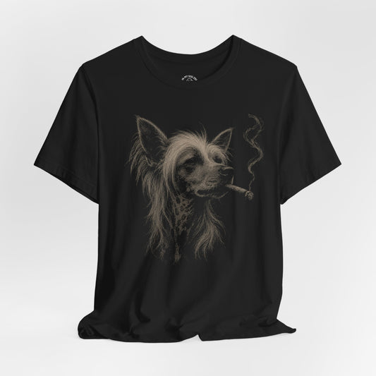 The Gentleman Chinese Crested Dog T-Shirt