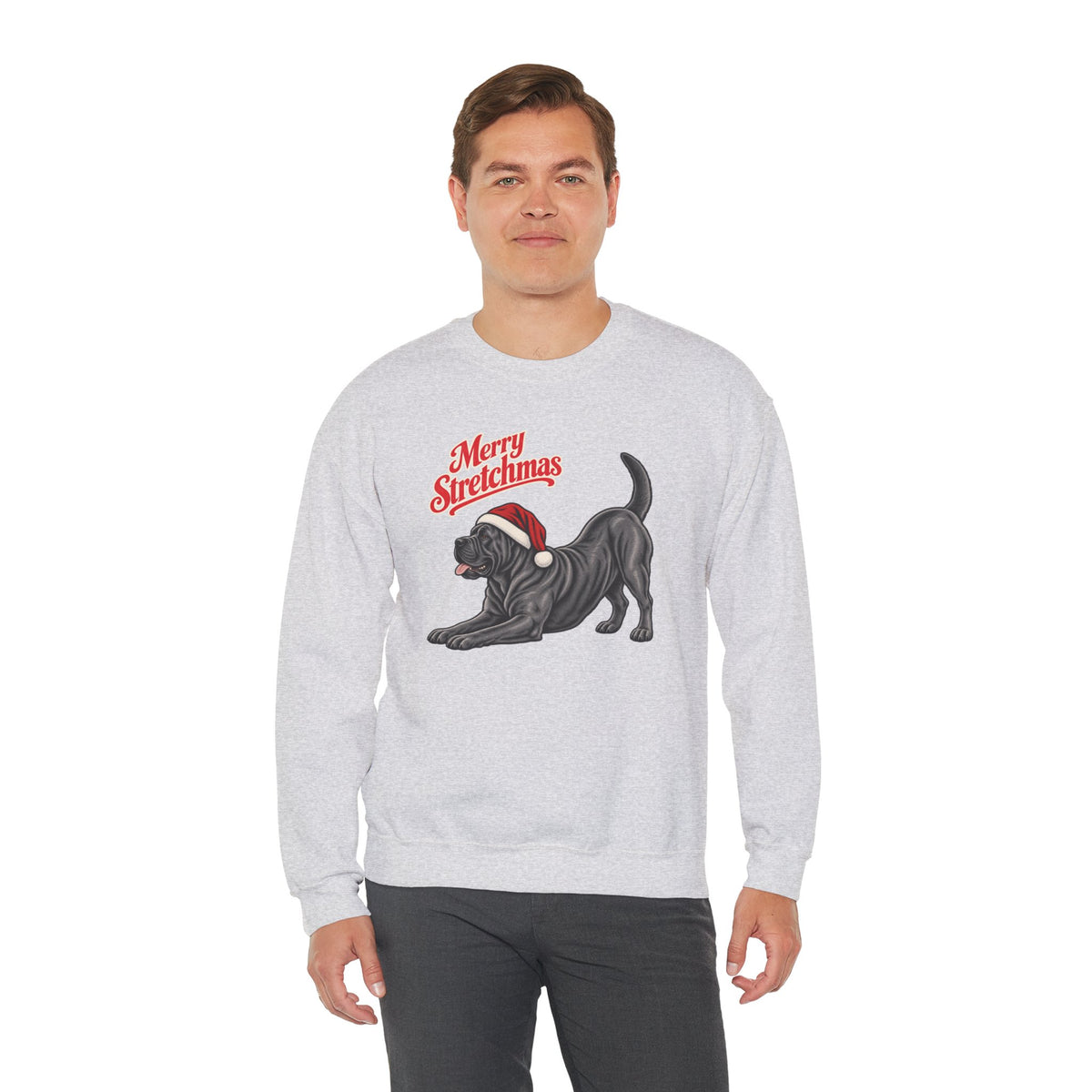 Cane Corso Christmas Sweatshirt | Merry Stretchmas