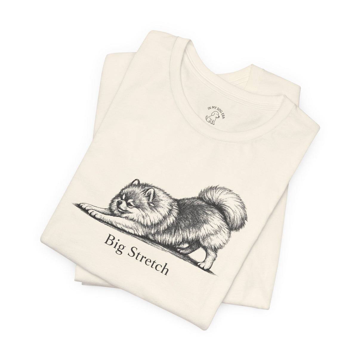 Big Stretch Pomeranian T-Shirt