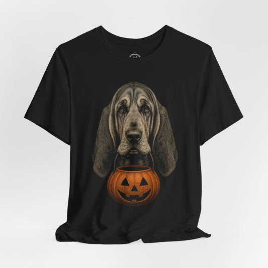 Bloodhound Halloween T-Shirt – Boop or Treat