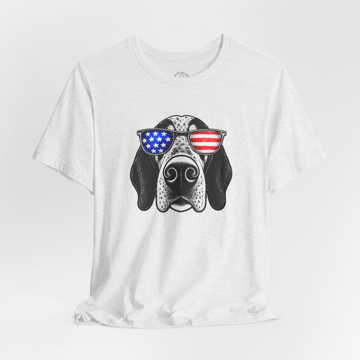 Red, White & BOOP Bluetick Coonhound T-Shirt