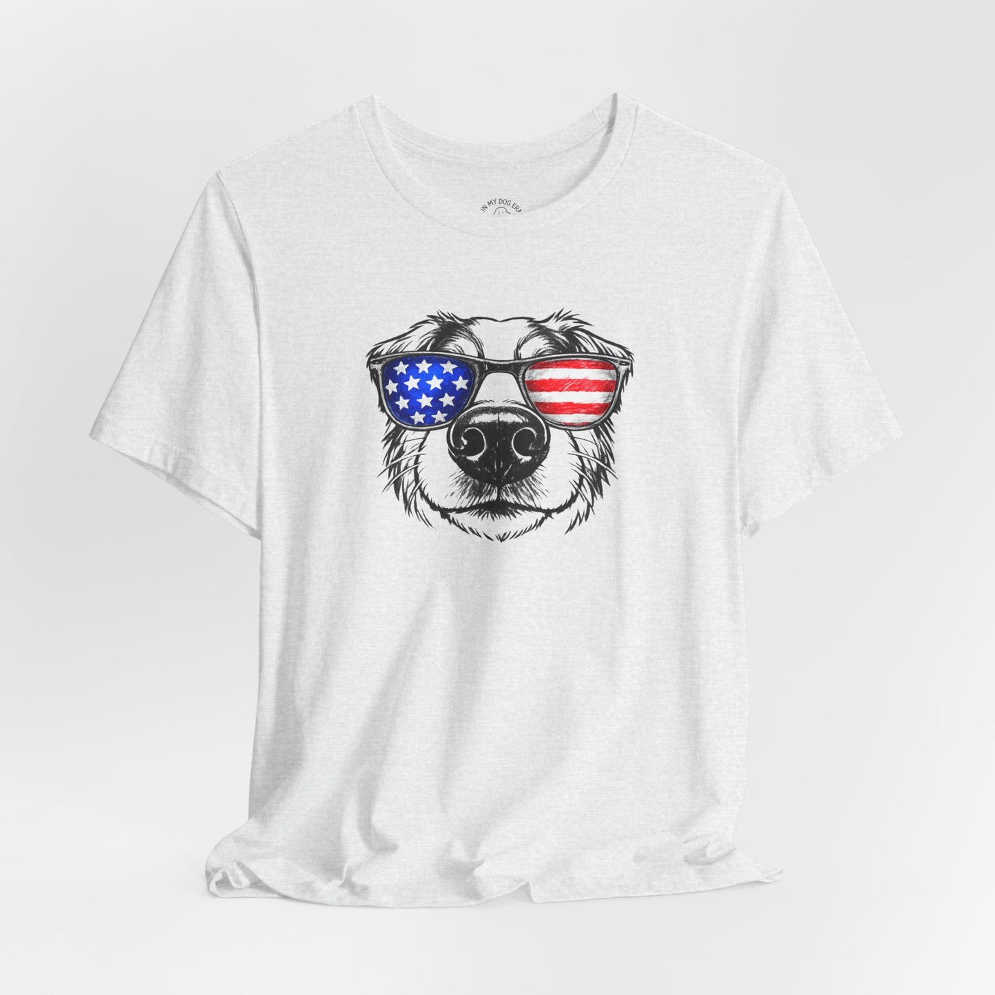 Red, White & BOOP Australian Shepherd T-Shirt