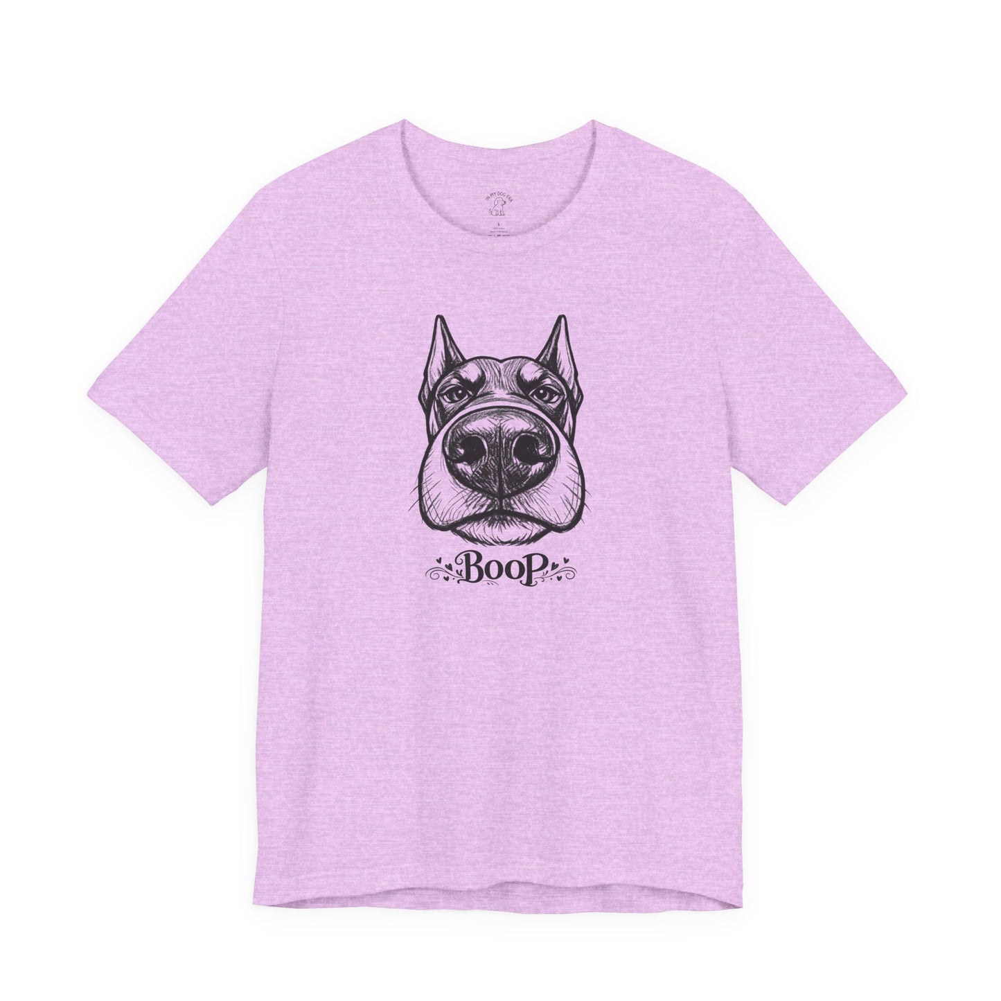 BOOP Doberman - Unisex T-Shirt (Cropped Ears)