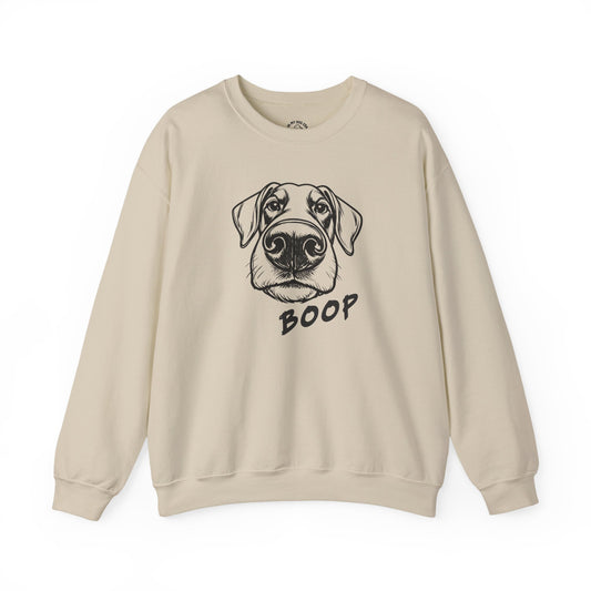 BOOP Classic - Doberman - Unisex Sweatshirt (Natural Ears)