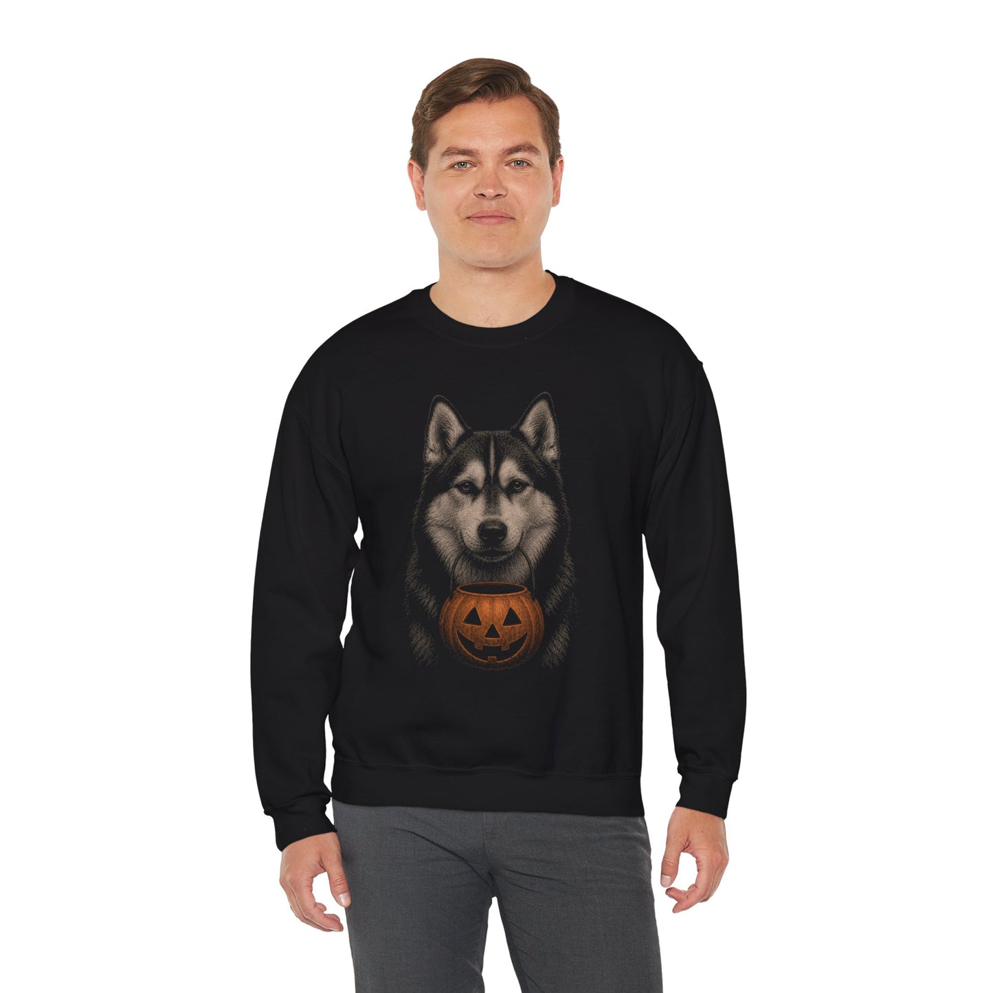Husky Halloween Sweatshirt – Boop or Treat