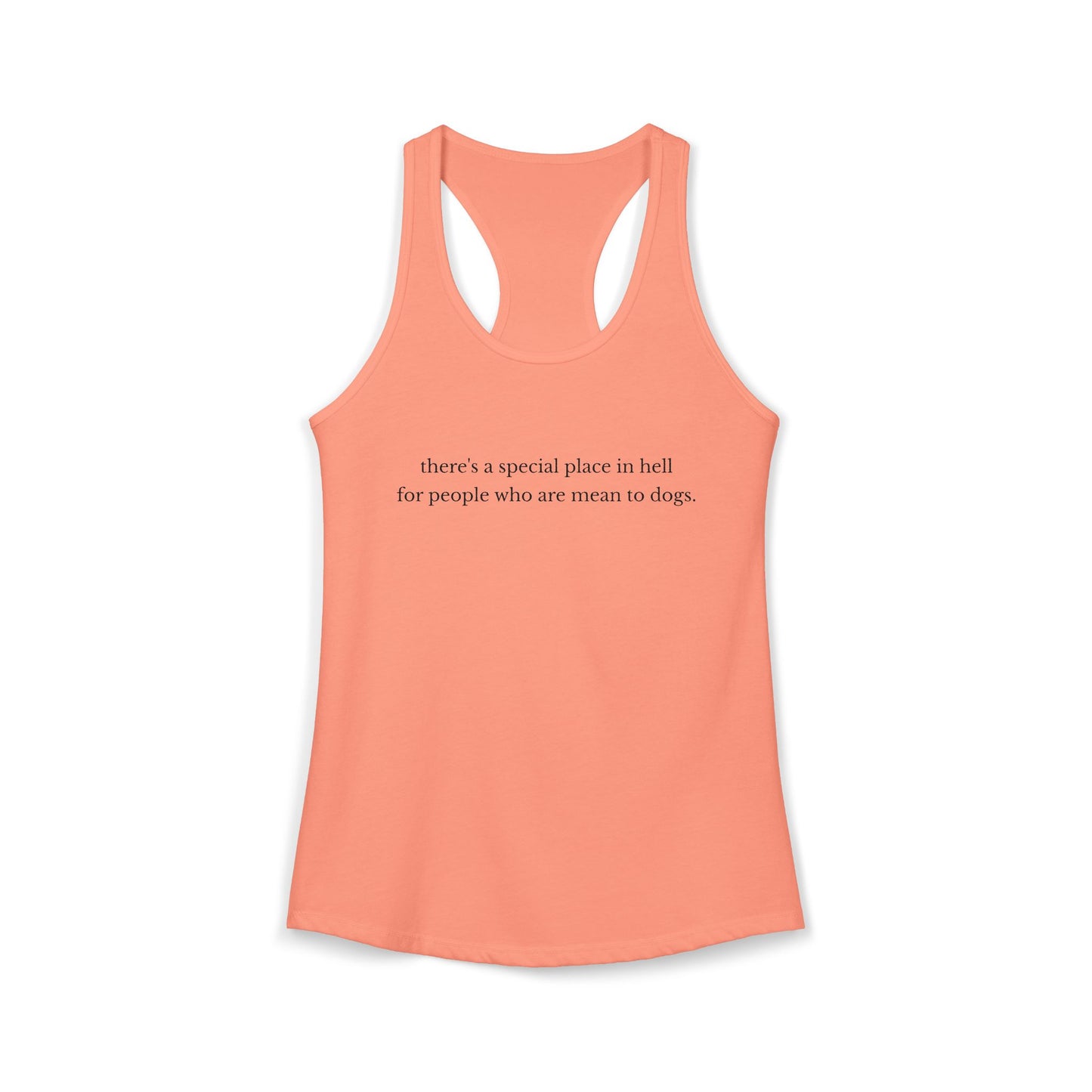 Special Place in Hell - Dog Lover Women's Racerback Tanktop
