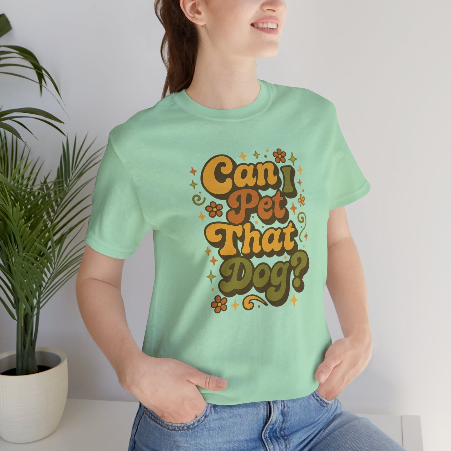 Vintage 70s “Can I Pet That Dog?” T-Shirt