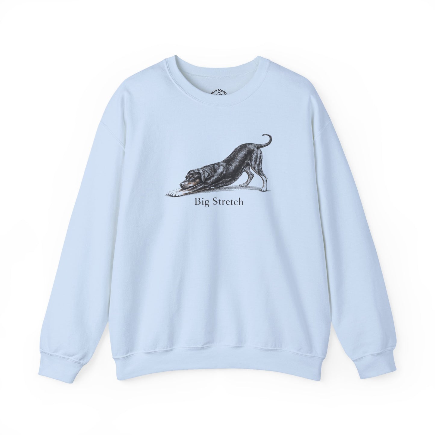 Big Stretch Doberman Sweatshirt (Natural Ears and Tail)