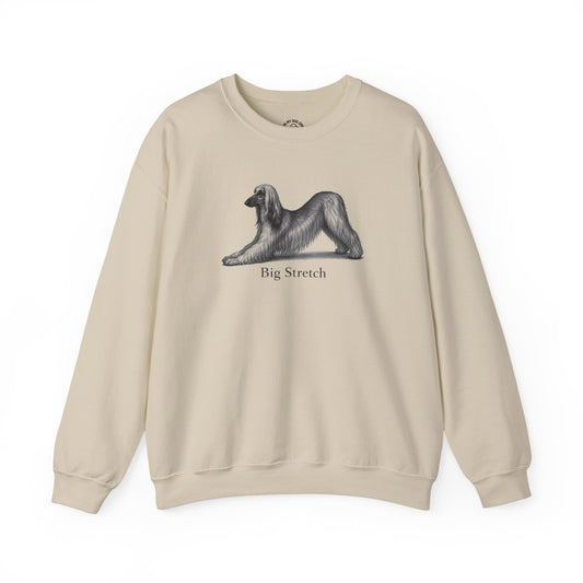 Big Stretch Afghan Hound Sweatshirt