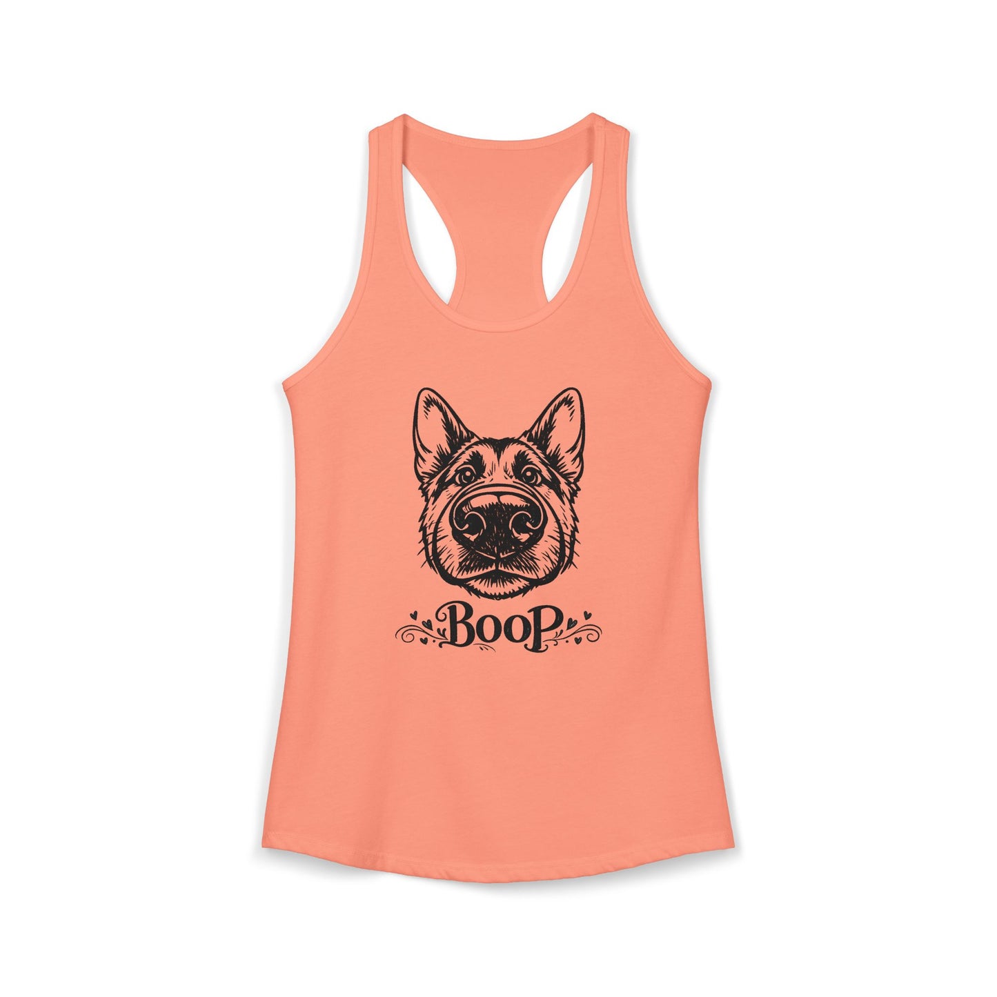 BOOP German Shepherd - Women's Racerback Tanktop
